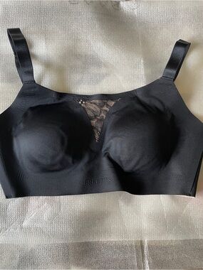 Breezies Black Bra New